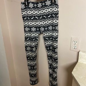 Small Christmas Leggings